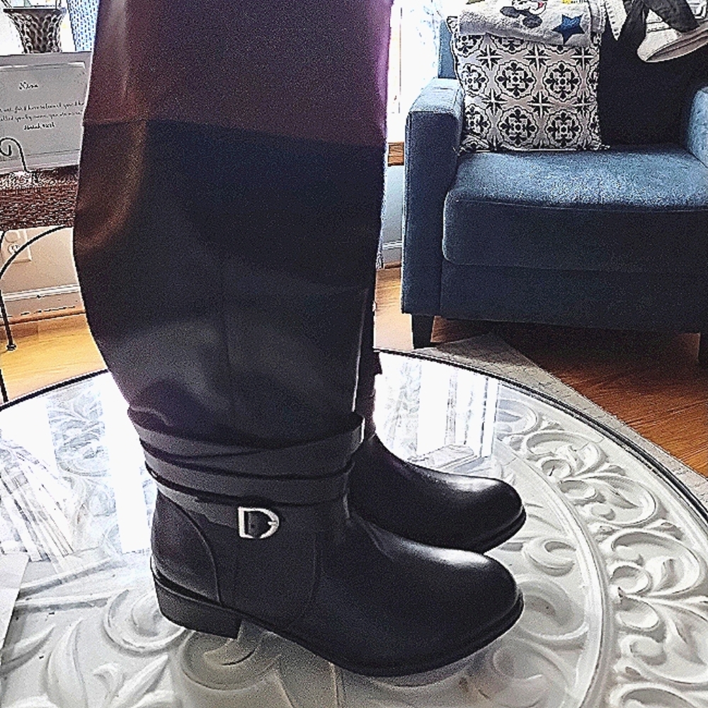 Black Cognac boots
